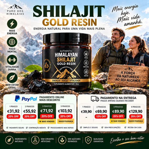 Himalayan Shilajit Gummies — Energia & Vitalidade